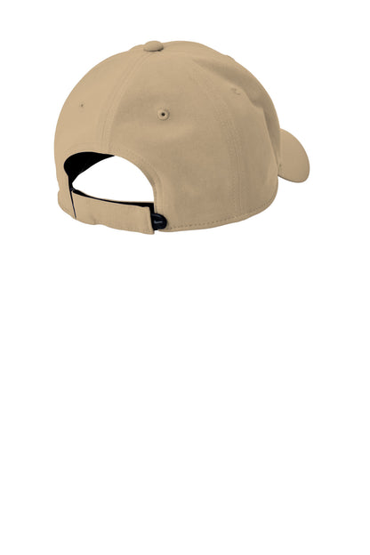 Rear View of Khaki Nike Dri-FIT Legacy Cap NKFB6447