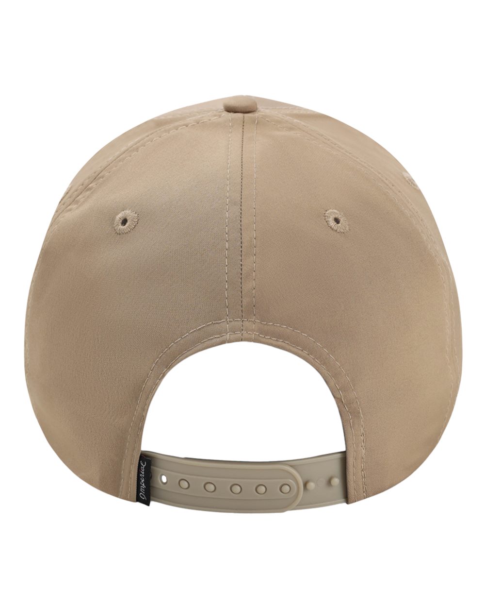 Rear View of Khaki The Independent Cap - 7054N