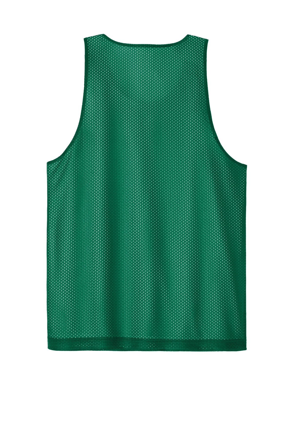 Rear View of KllyGr/Wht Sport-Tek PosiCharge Reversible Mesh Tank ST5000