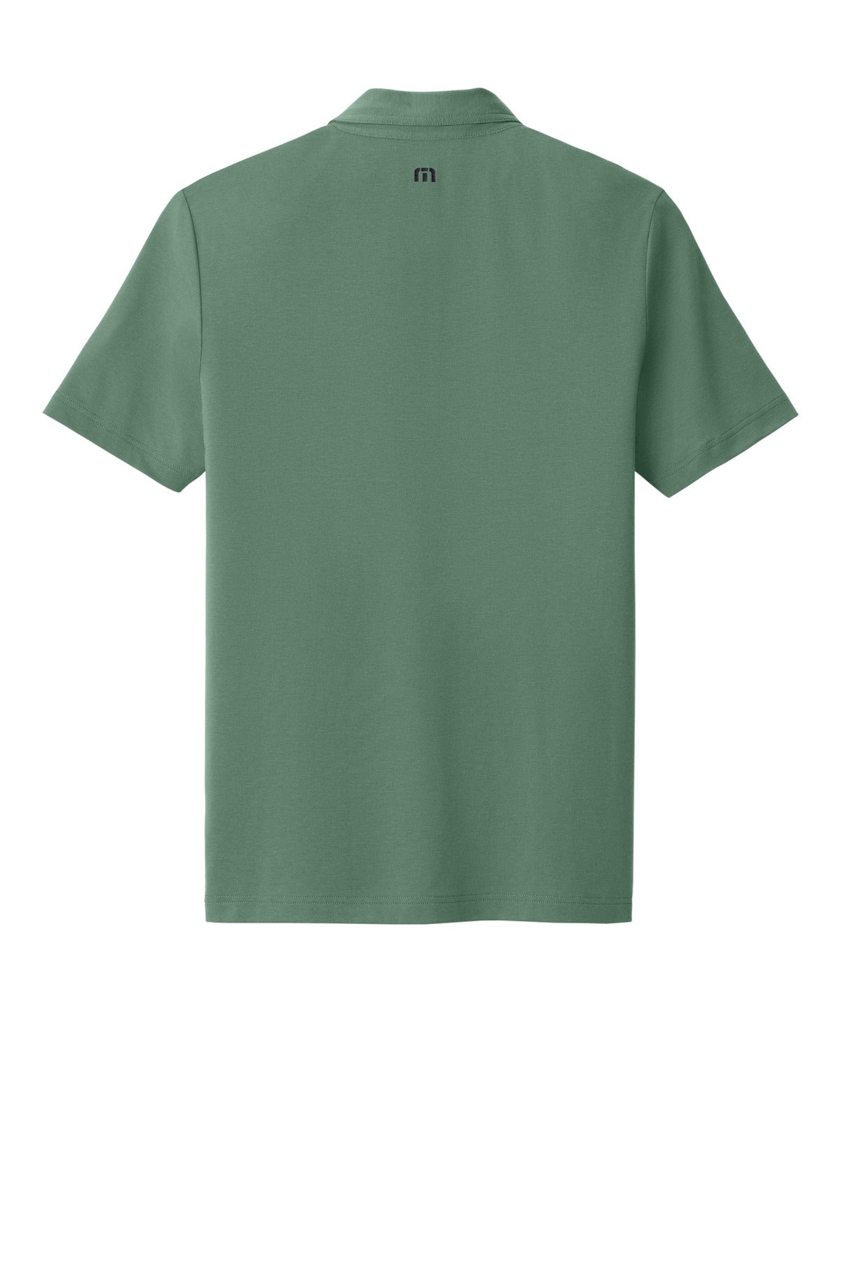 Rear View of LaurelGrn TravisMathew Glenview Solid Polo TMA41461