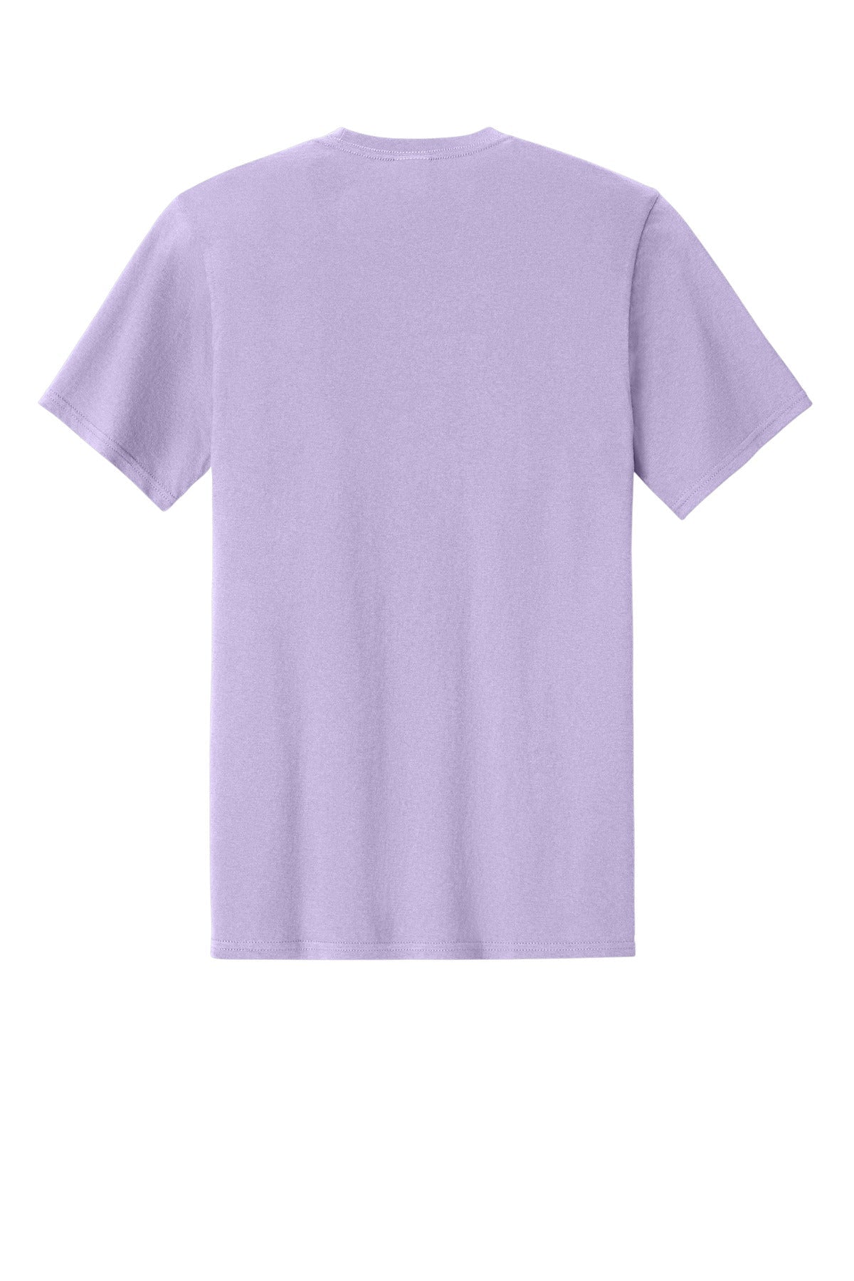 Rear View of Lavender Port & Co Easy Cotton Tee PC43