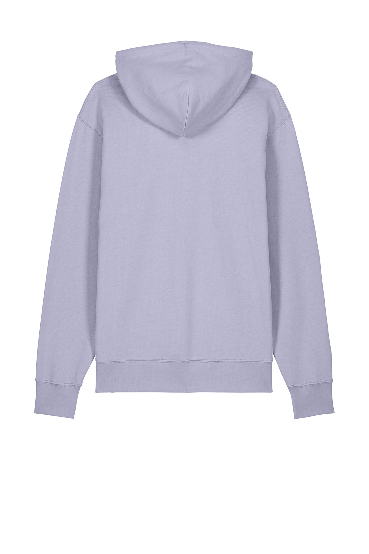 Rear View of Lavender Stanley/Stella Unisex Cruiser 2.0 Hooded Sweatshirt SXU003