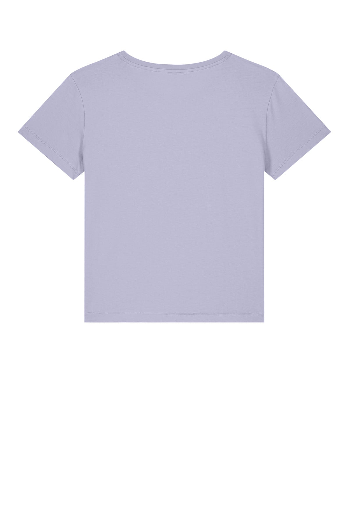 Rear View of Lavender Stanley/Stella Women's Stella Serena Scoop Neck Tee SXW008
