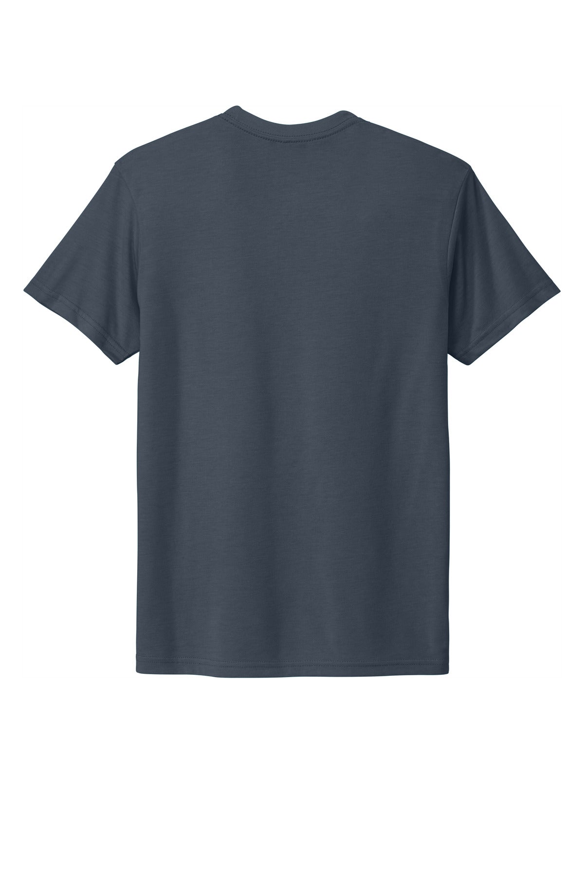 Rear View of LegionBlue Next Level Apparel Adult Tri-Blend Tee. NL6010