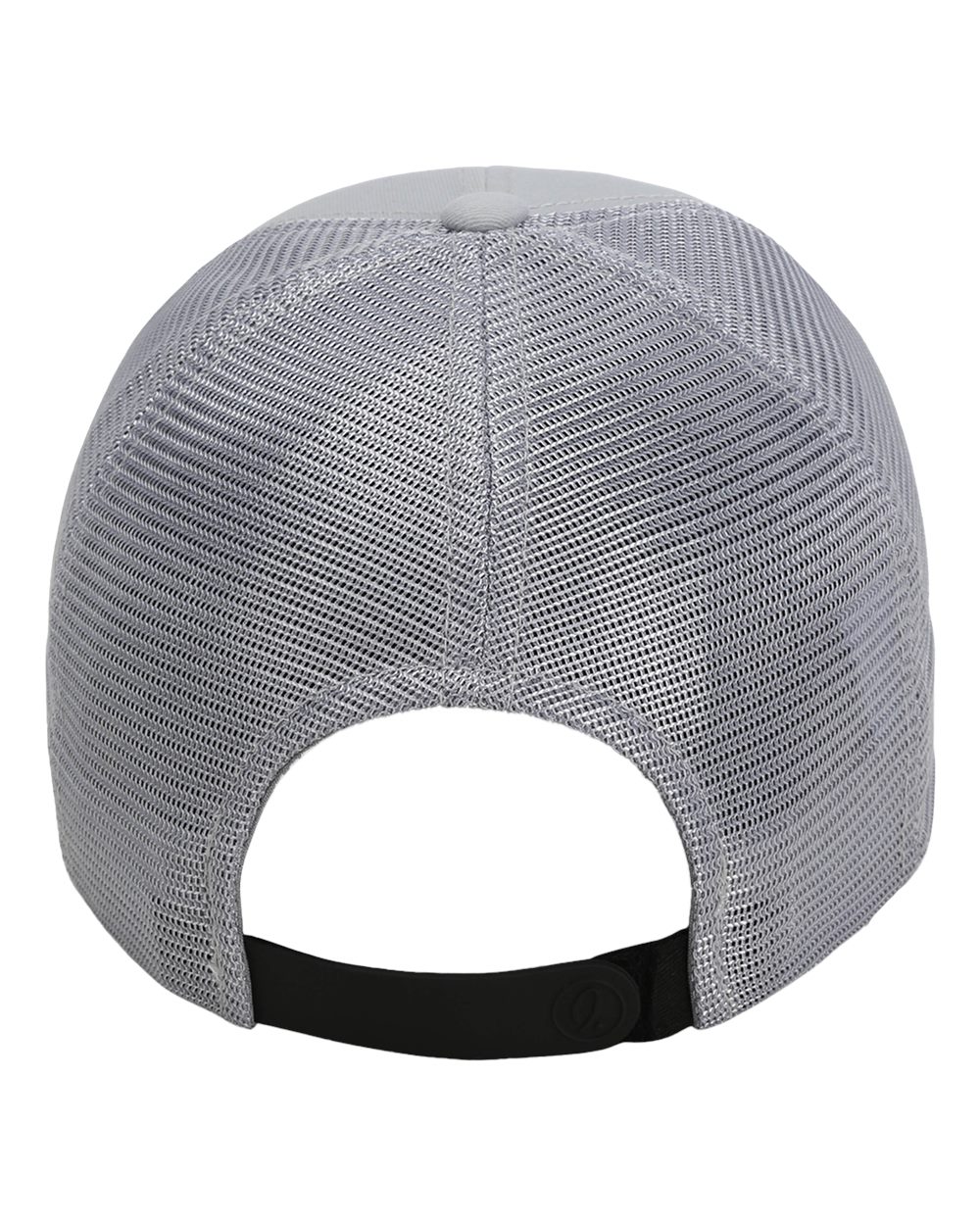 Rear View of Light Grey The Whitaker Mesh Cap - 1988M