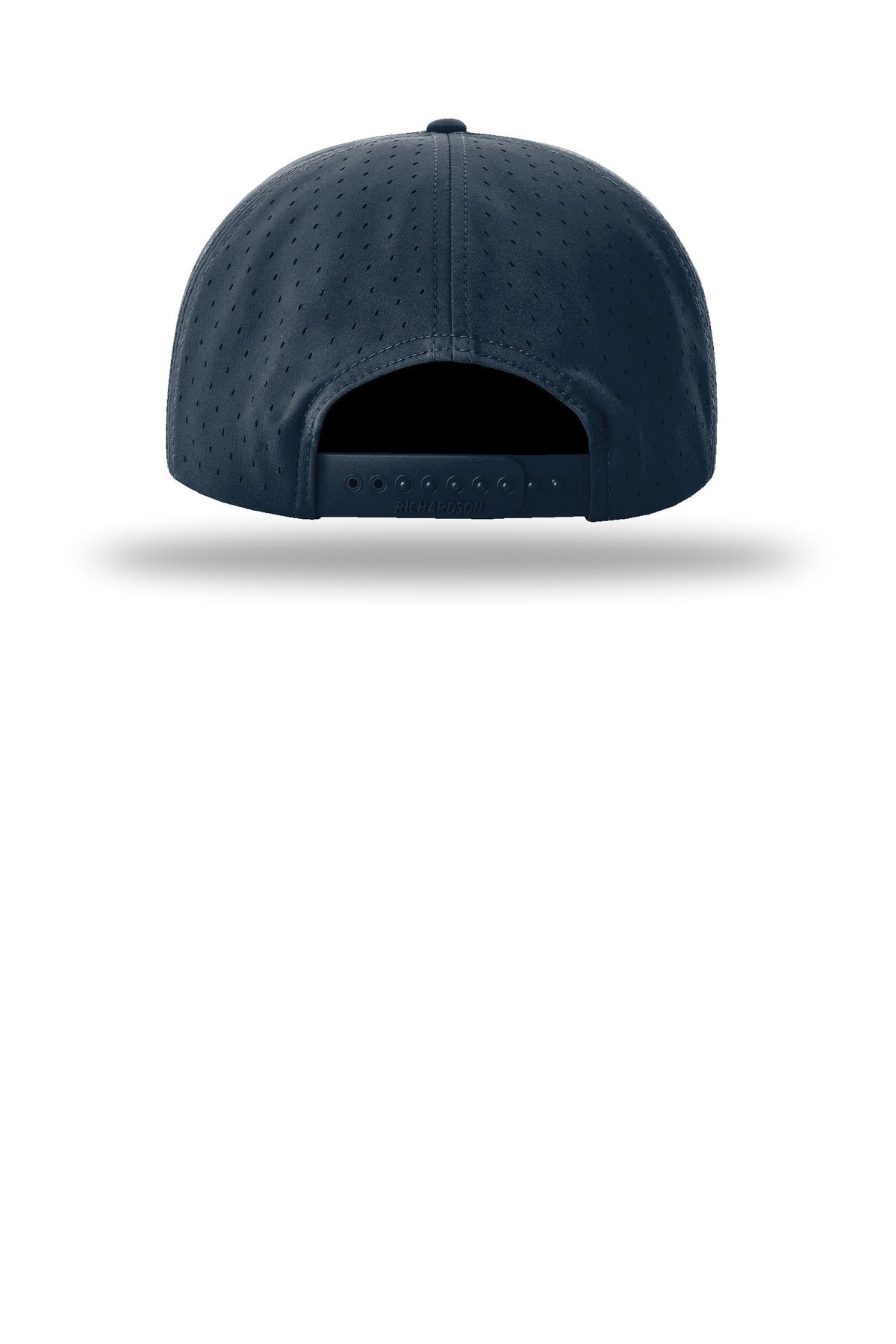 Rear View of LightNavy Richardson Cannon 7-Panel Flatbill 169