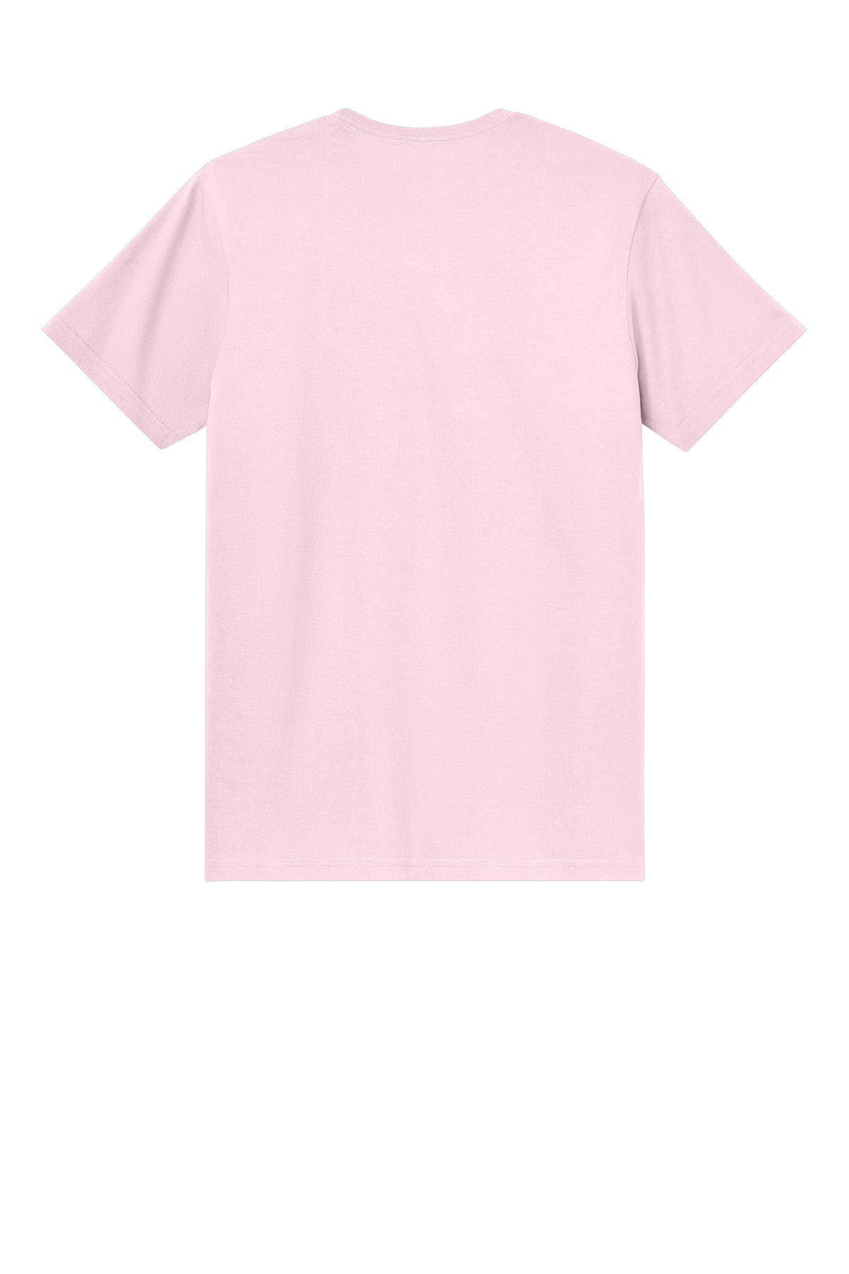 Rear View of LightPink Gildan Light Cotton Tee 3000