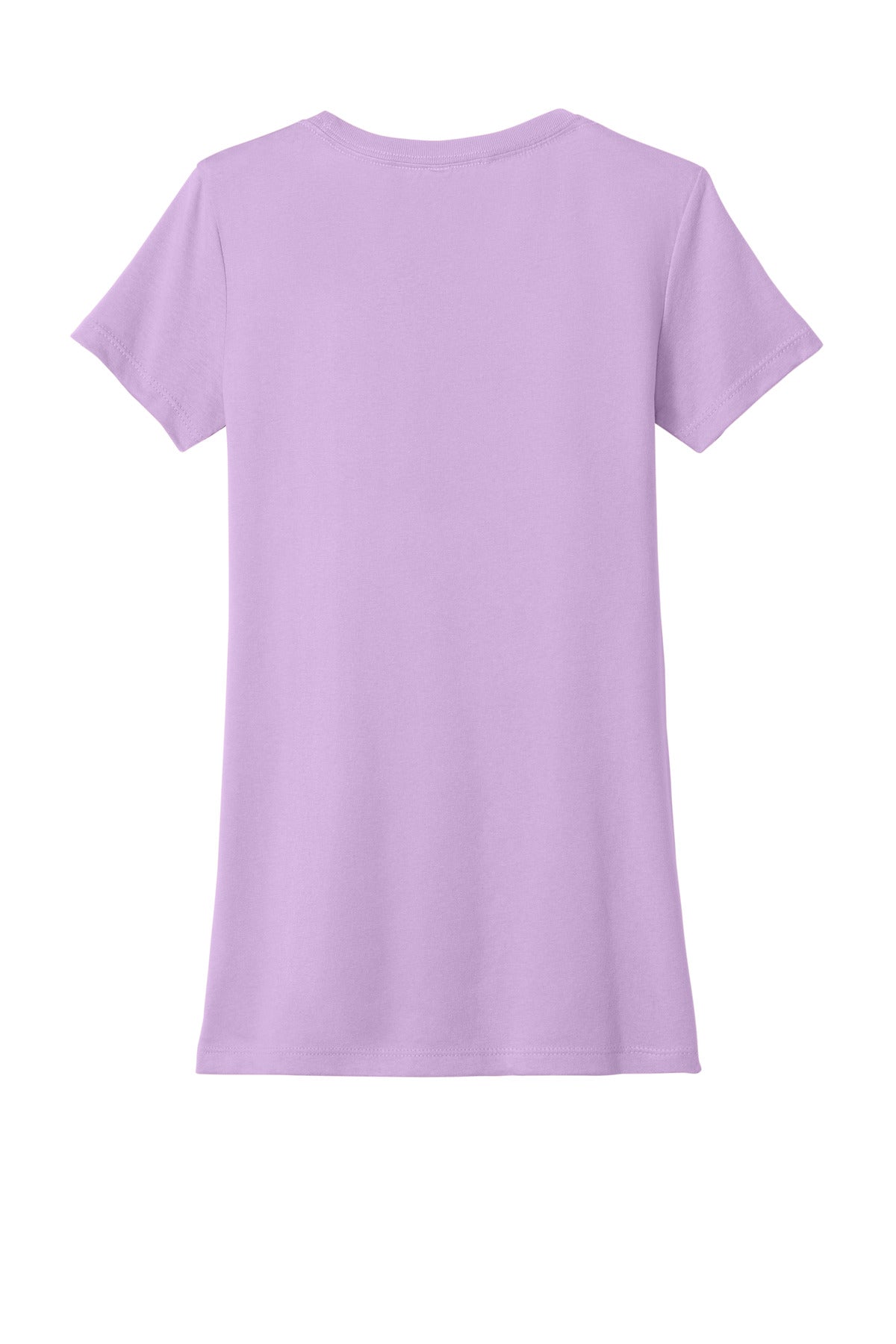Rear View of Lilac Next Level Apparel Women's Ideal Tee NL1510