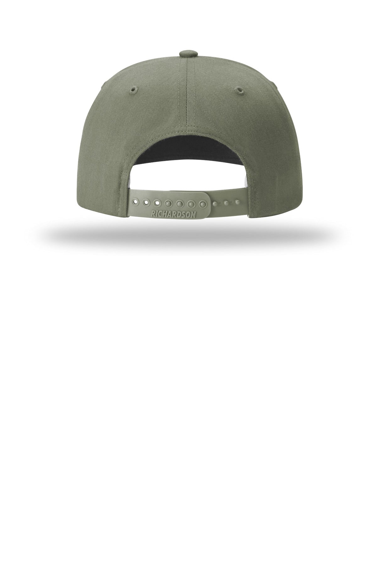 Rear View of Loden Richardson Solid Twill Trucker 312