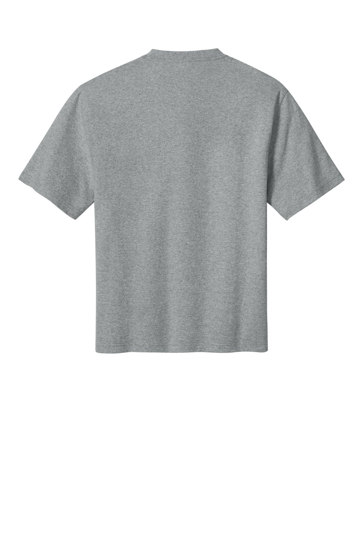 Rear View of LtHtGry District 7-Oz. Gritty Tee DT7075