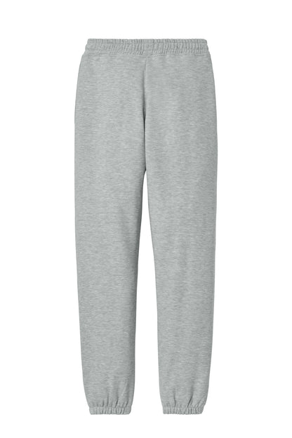 Rear View of LtHtGry District V.I.T. Heavyweight Fleece Sweatpant DT6162