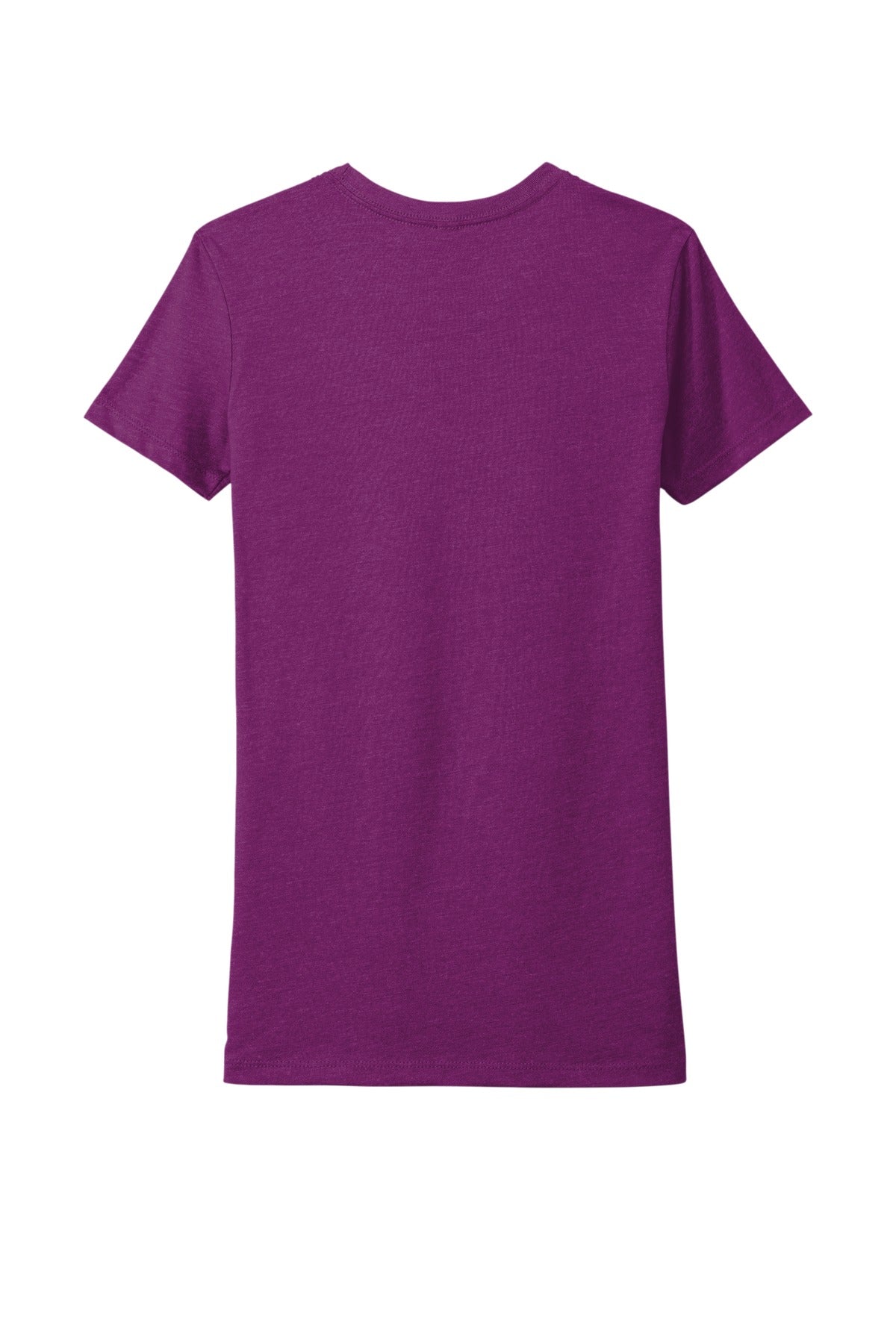 Rear View of Lush Next Level Apparel Women's CVC Tee. NL6610