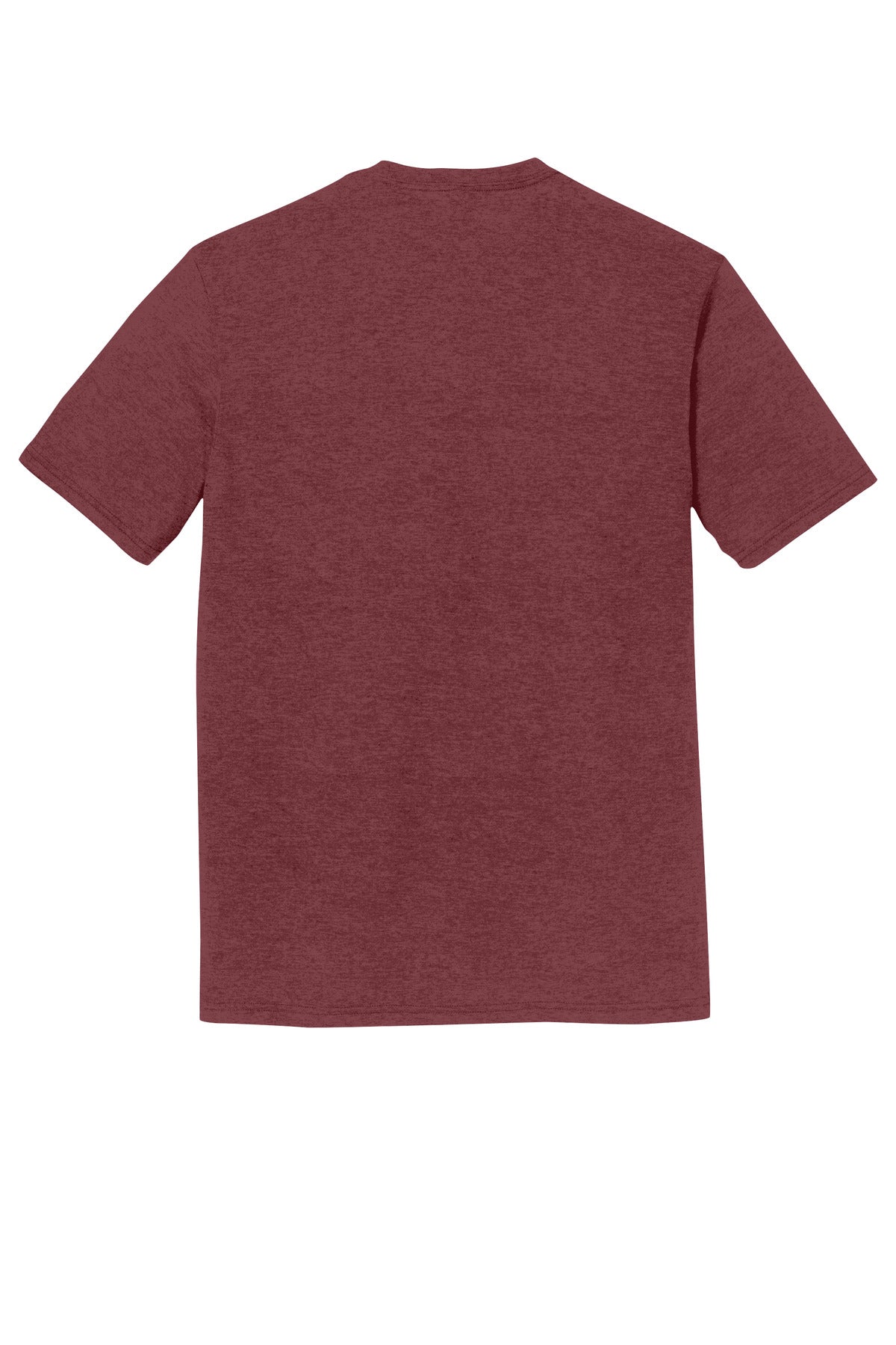 Rear View of MarFrost District Perfect Tri DTG Tee DM130DTG