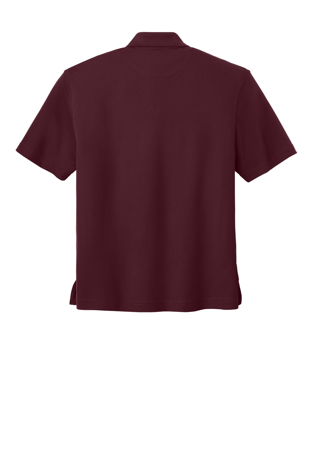 Rear View of Maroon Sport-Tek Dri-Mesh Polo. K469