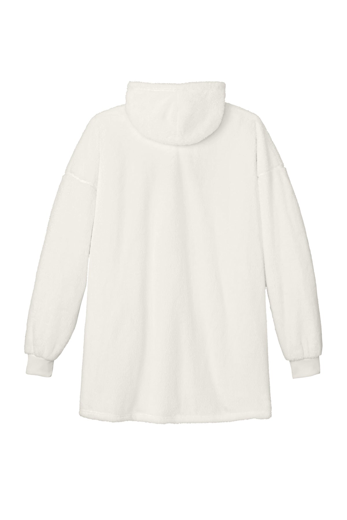 Rear View of Marshmllw Port Authority Plush Poncho BP42