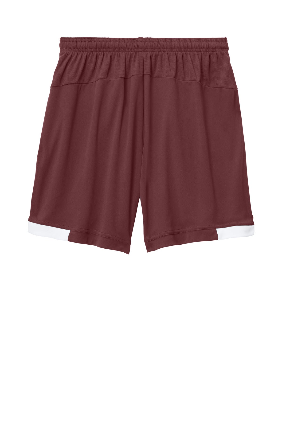 Rear View of Mar/White Sport-Tek Club 7" Short ST442