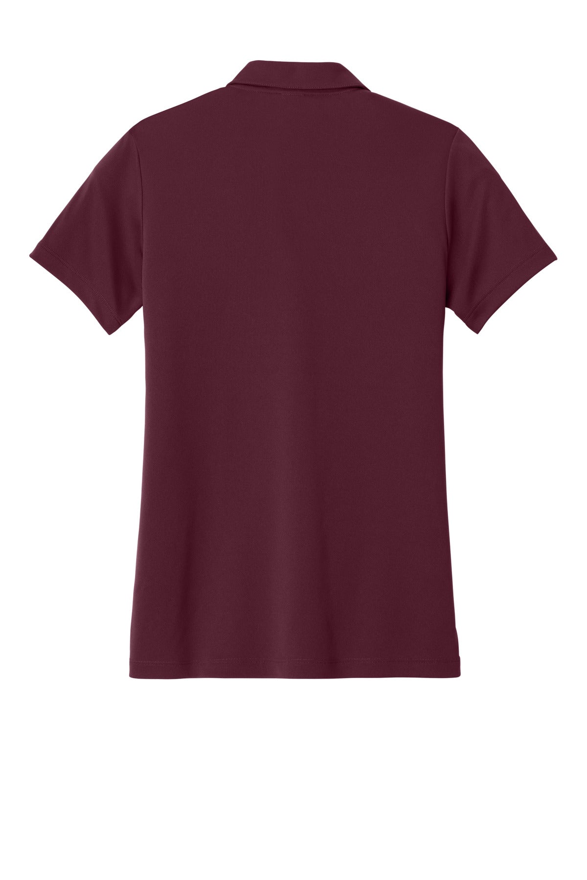 Rear View of Mar/White Sport-Tek Women's Competitor United Polo LST104