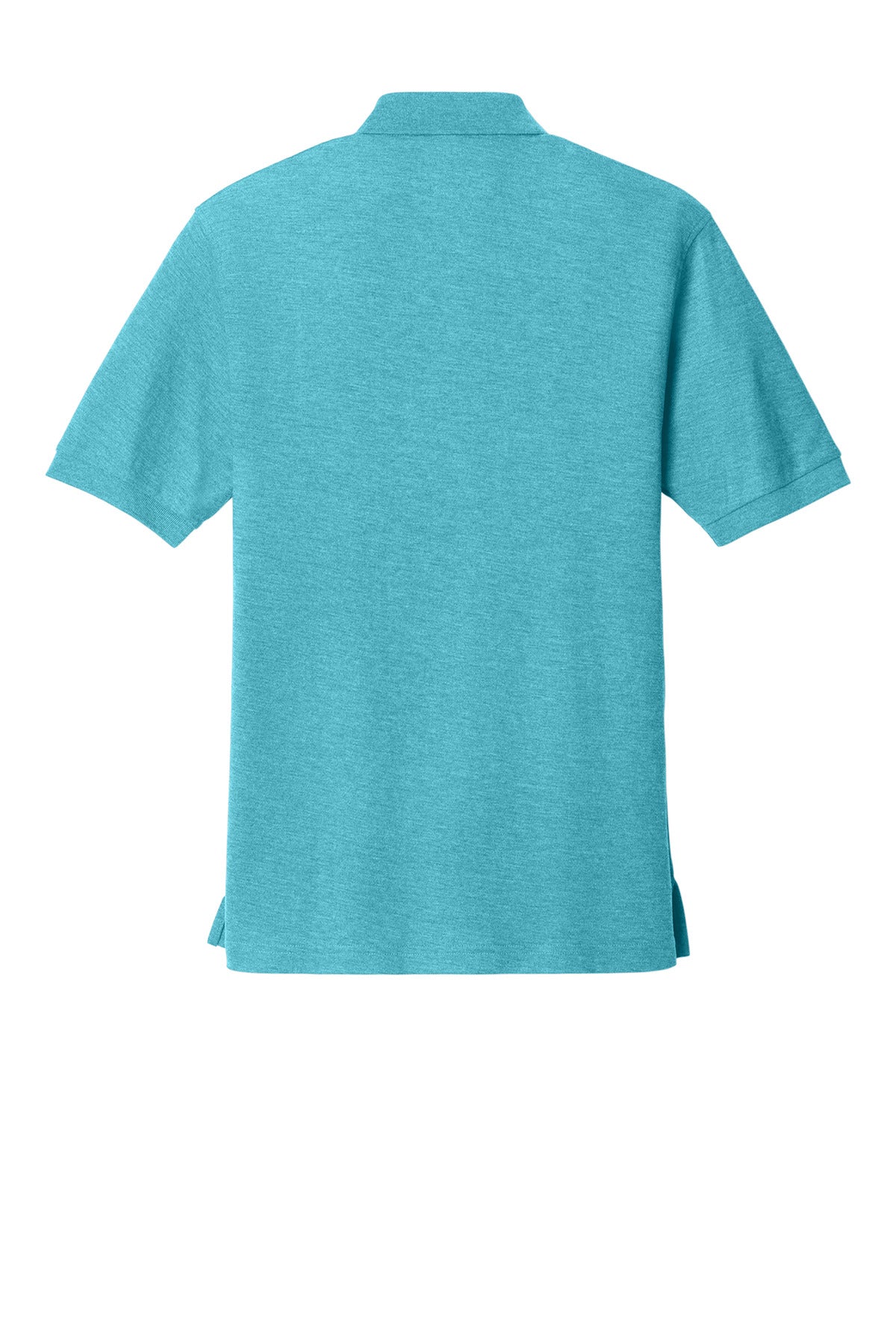 Rear View of Maui Blue Port Authority Extended Size Silk Touch Polo K500ES