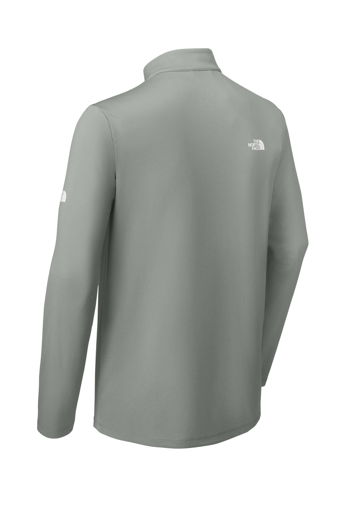 Rear View of MeldGreyHt The North Face Ambition 1/4-Zip NF0A8ENR