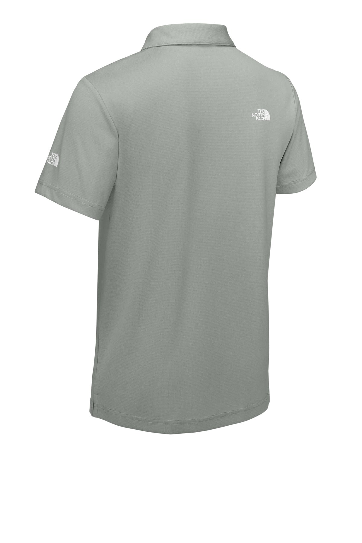 Rear View of MeldGreyHt The North Face Ambition Polo NF0A8ENM
