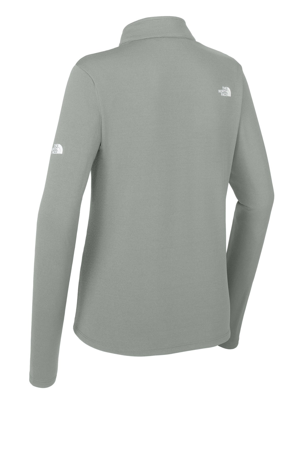 Rear View of MeldGreyHt The North Face Women's Ambition 1/4-Zip NF0A8ENQ