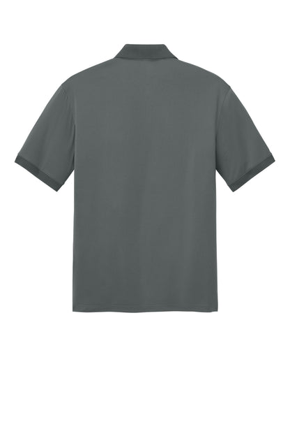 Rear View of MetalGrey CornerStone Tall Workwear Pro Polo TLCS450