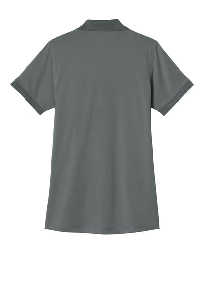 Rear View of MetalGrey CornerStone Women's Workwear Pro Polo CS451