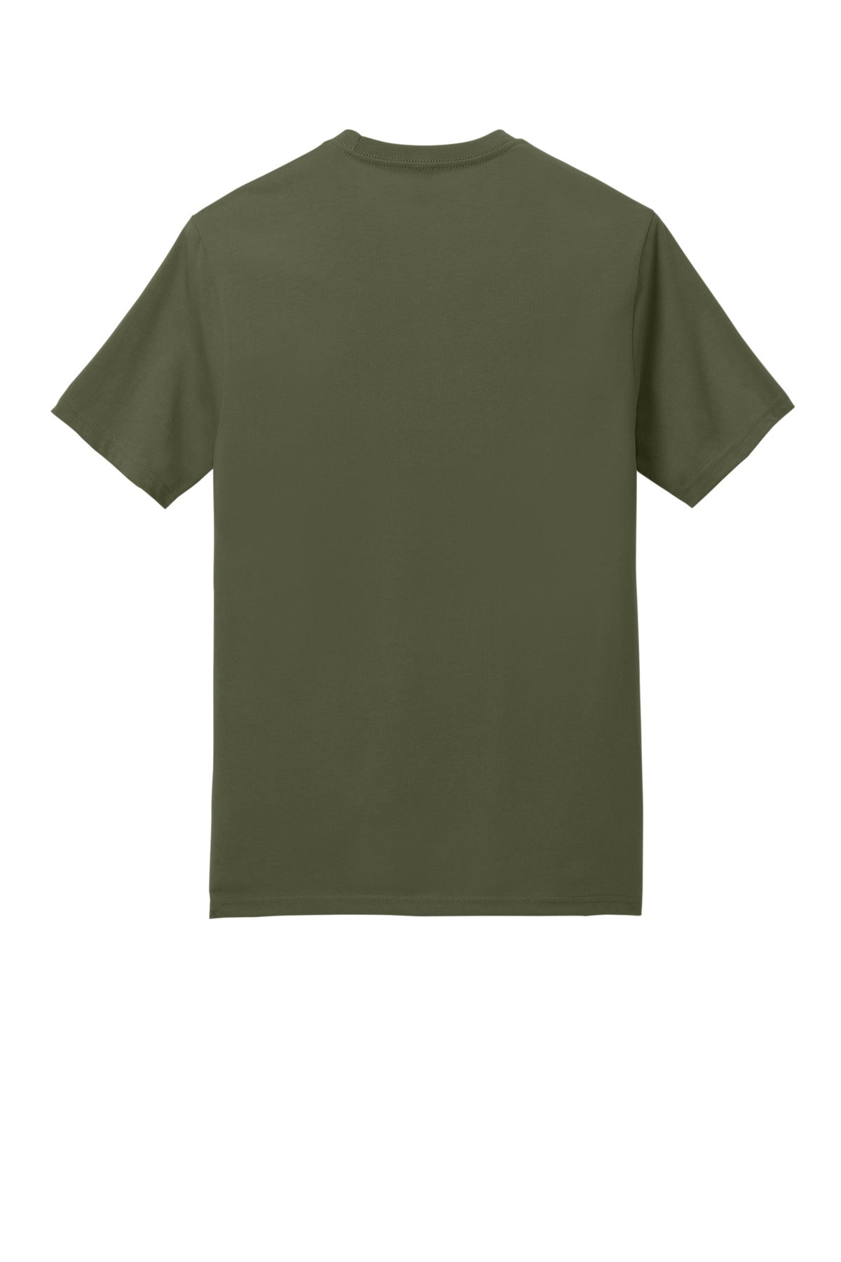 Rear View of MilGreen District Perfect Weight Icon Tee DT106