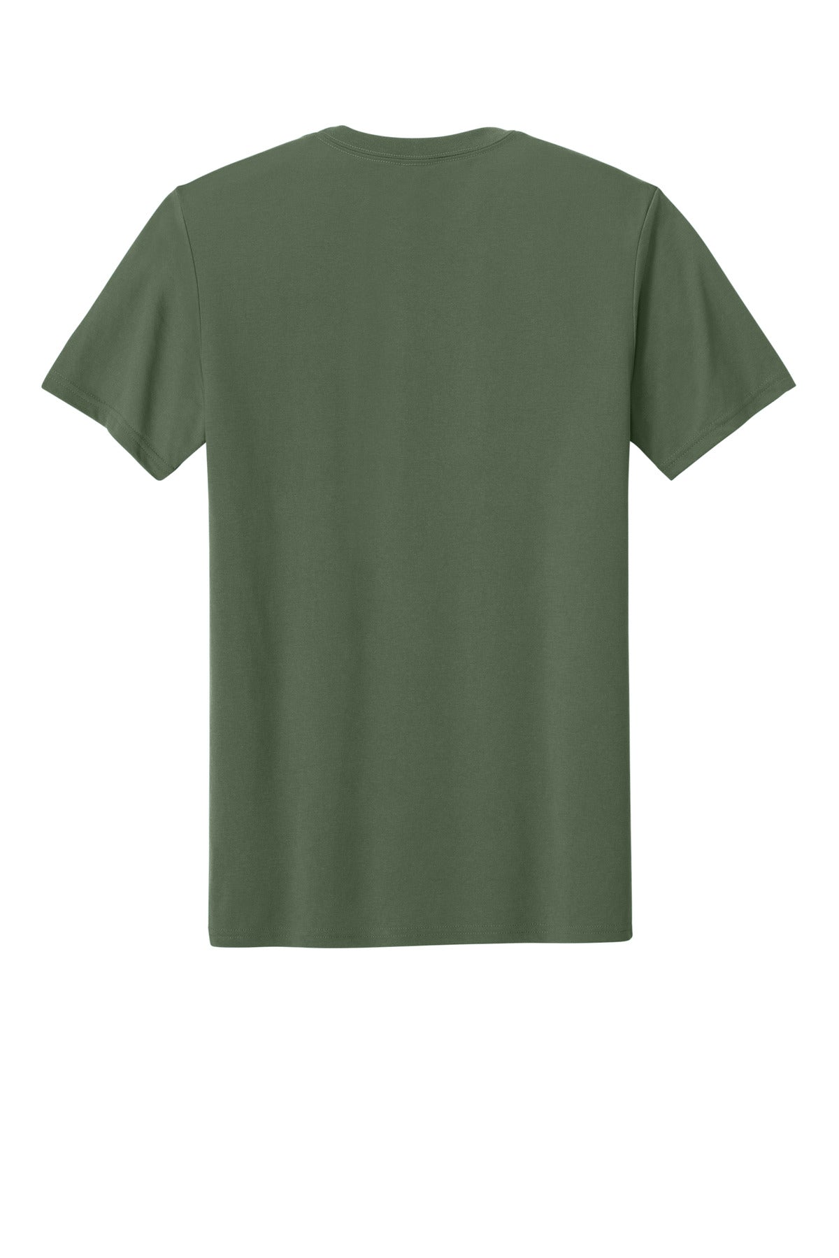 Rear View of MilGreen Gildan Gildan Performance T-Shirt. 42000