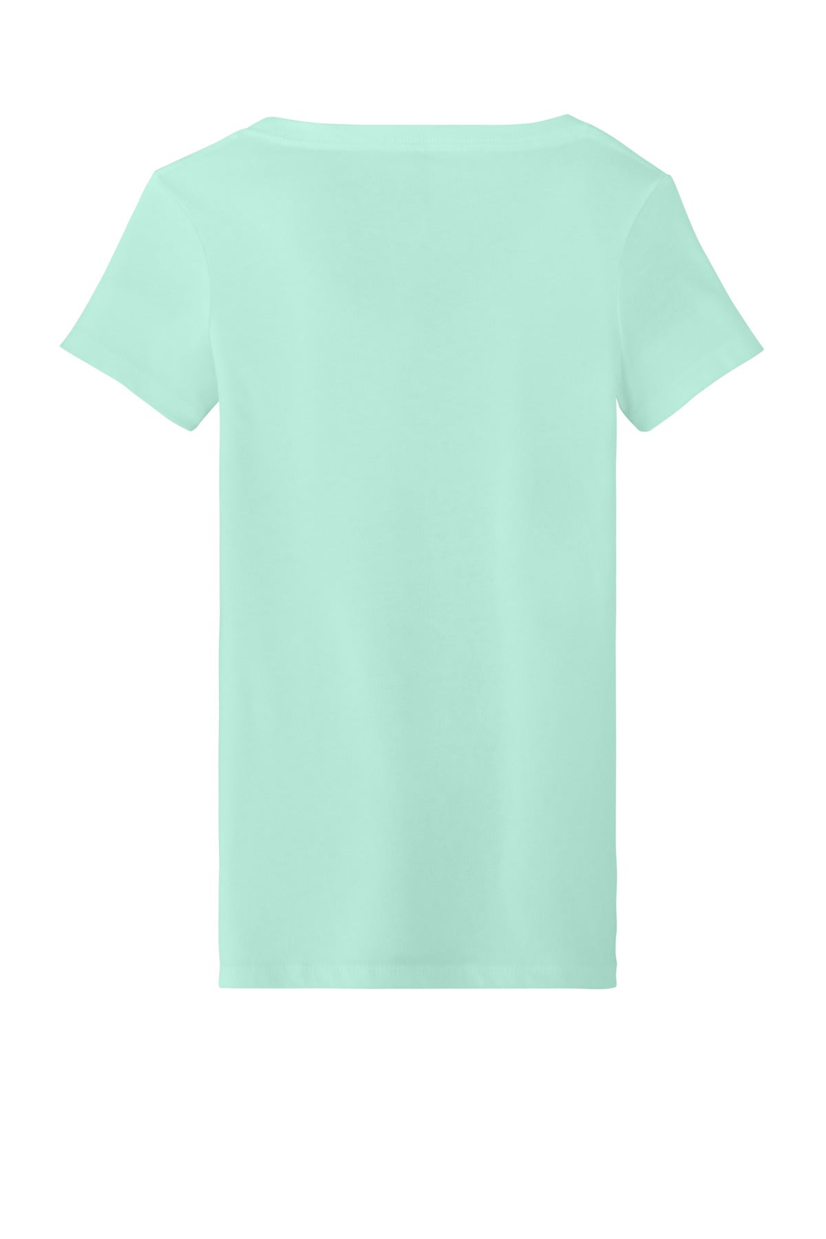 Rear View of Mint Next Level Apparel Women's Ideal V-Neck Tee NL1540