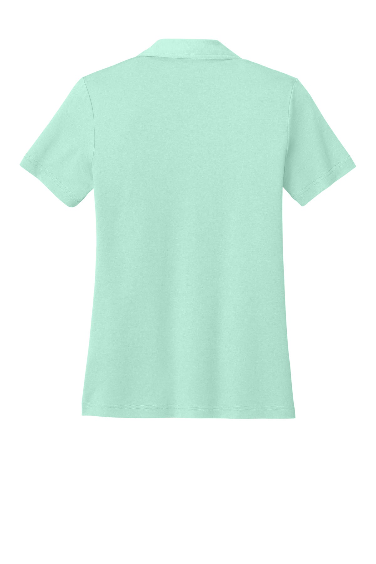 Rear View of Mint TravisMathew Women's Glenview Solid Polo TM1LF071