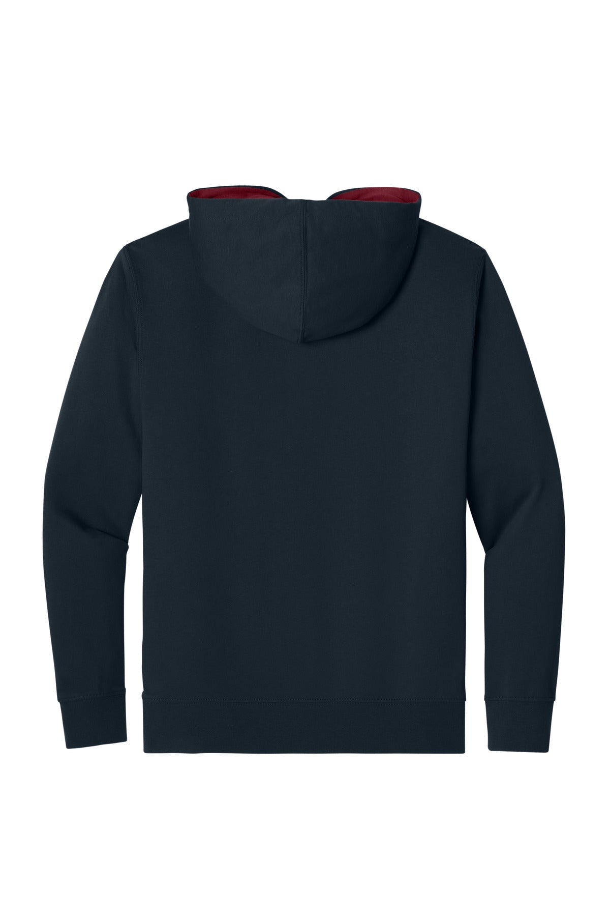 Rear View of MiNv/Card Next Level Apparel Laguna Hoodie NL9301