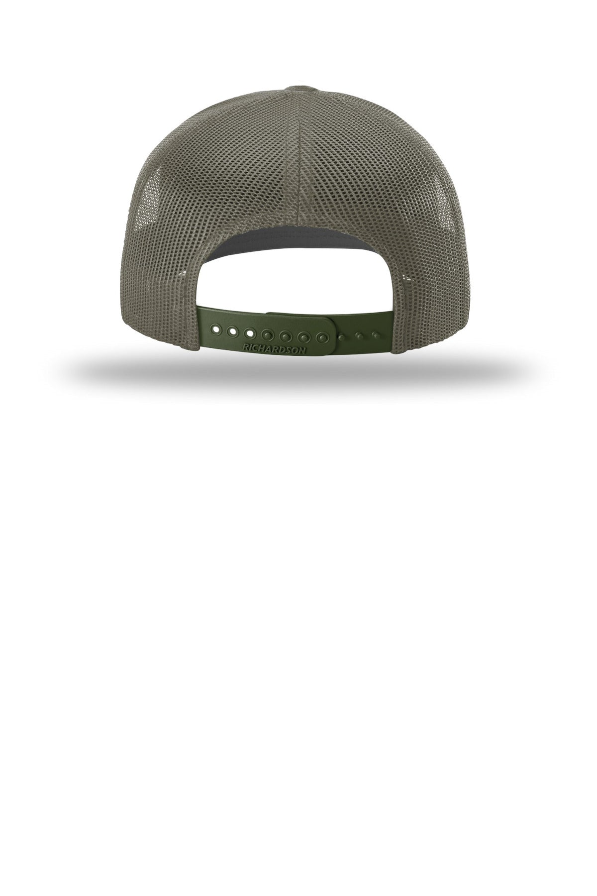 Rear View of MltcTrp/Ld Richardson Printed Tactical Trucker 112PT