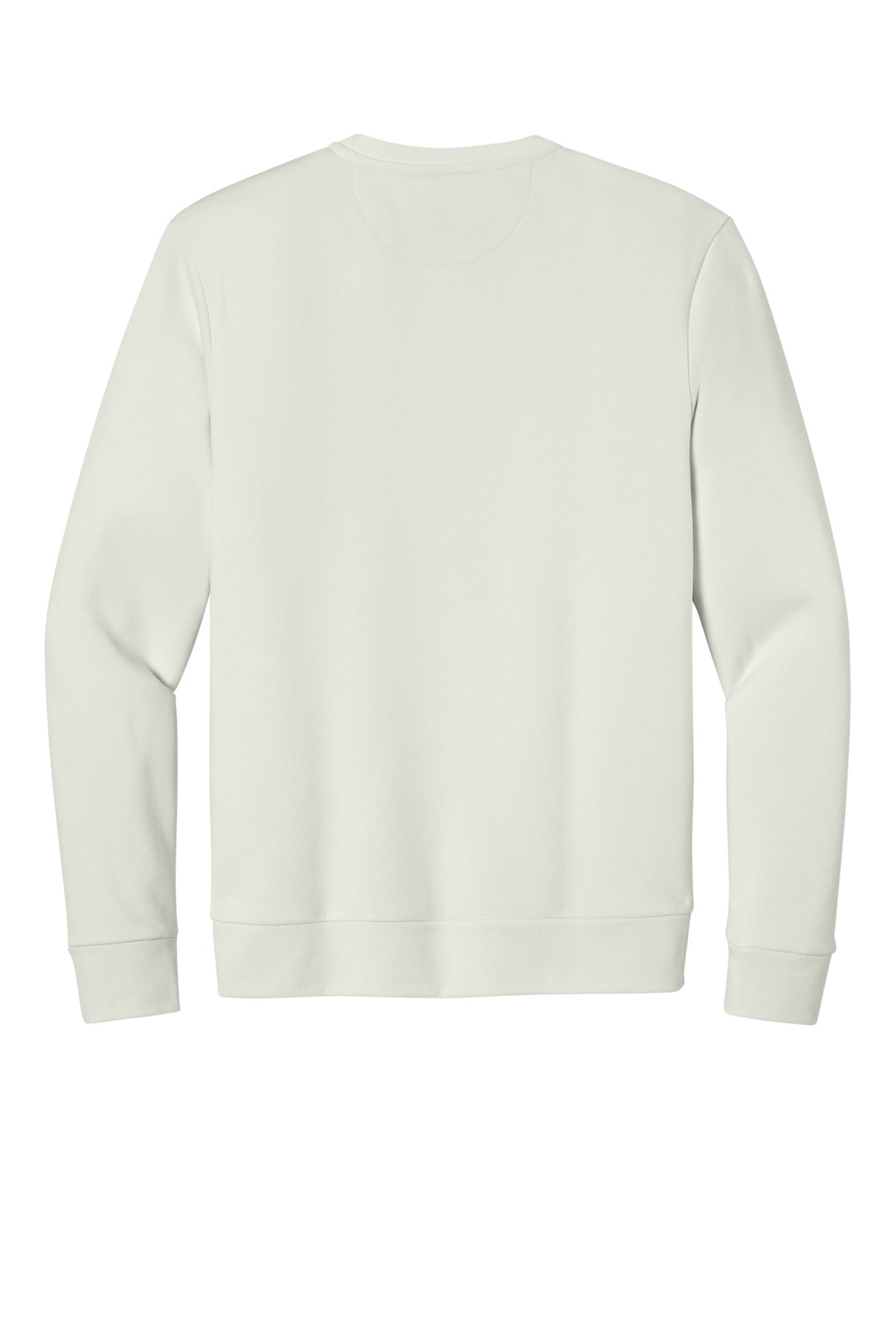 Rear View of Natural Next Level Apparel Santa Barbara Pocket Sweatshirt NL9001