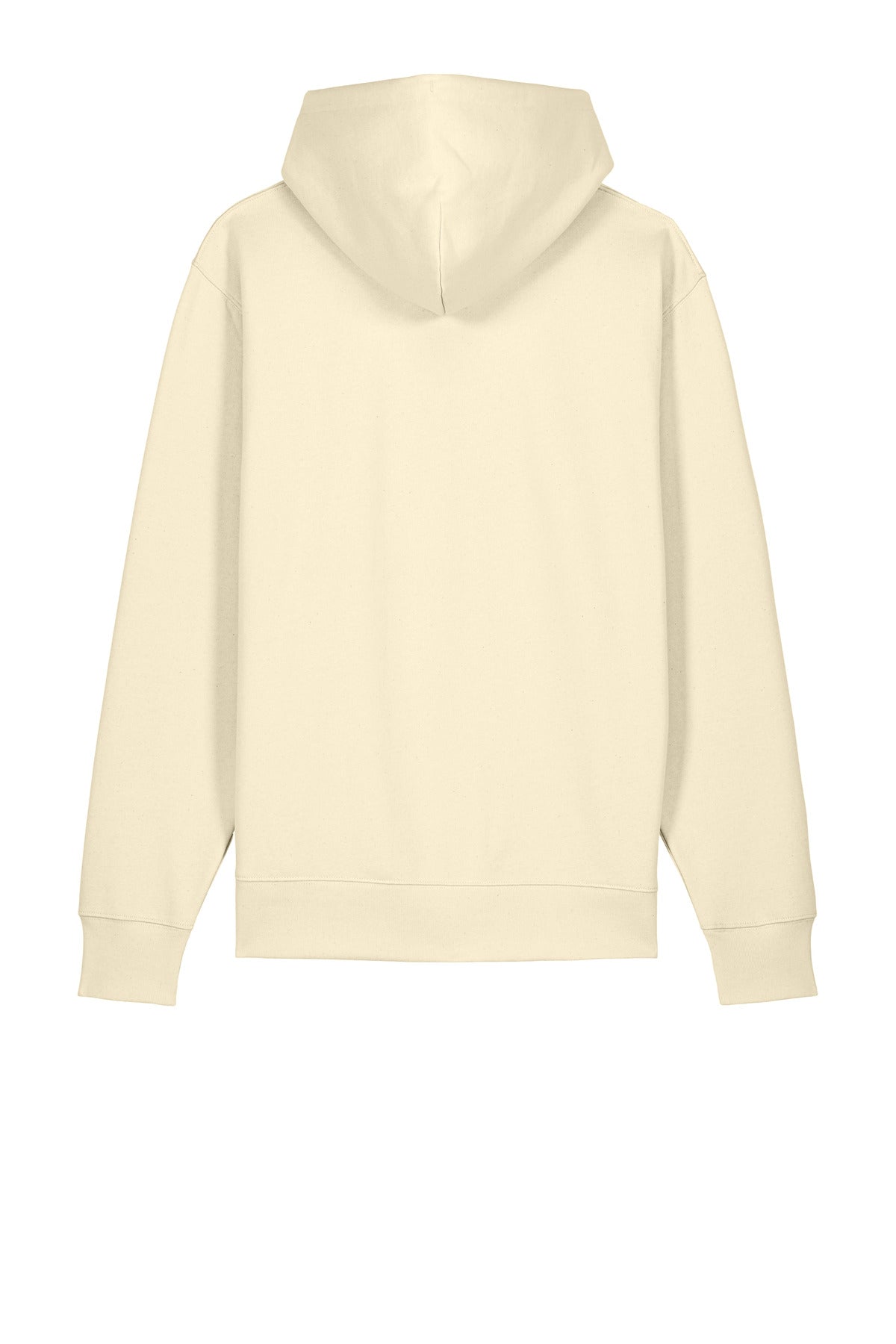 Rear View of NaturalRaw Stanley/Stella Unisex Cruiser 2.0 Hooded Sweatshirt SXU003