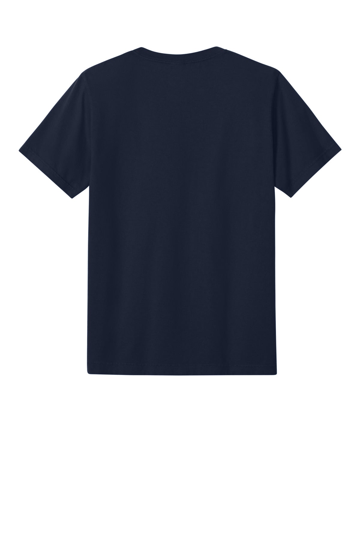 Rear View of Navy BELLA+CANVAS Unisex Heavyweight Garment-Dyed Tee BC4810GD