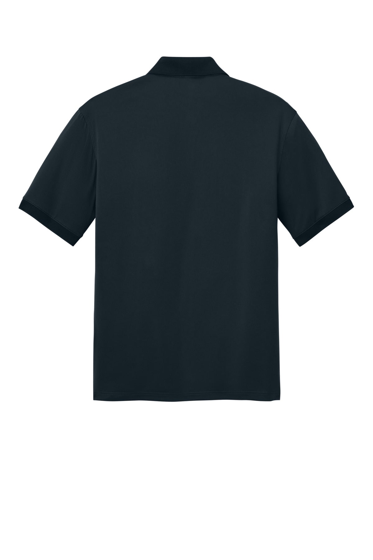 Rear View of Navy CornerStone Workwear Pro Polo CS450