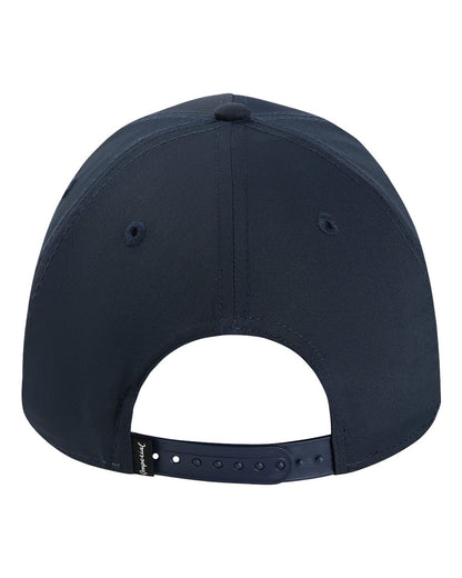 Rear View of Navy/ Light Blue The Wingman Cap - 7054