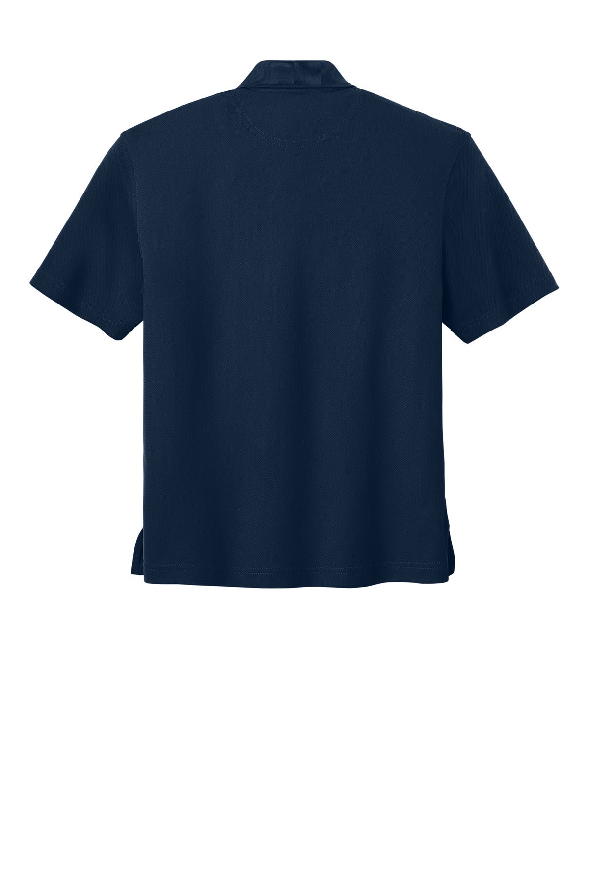 Rear View of Navy Sport-Tek Dri-Mesh Polo. K469