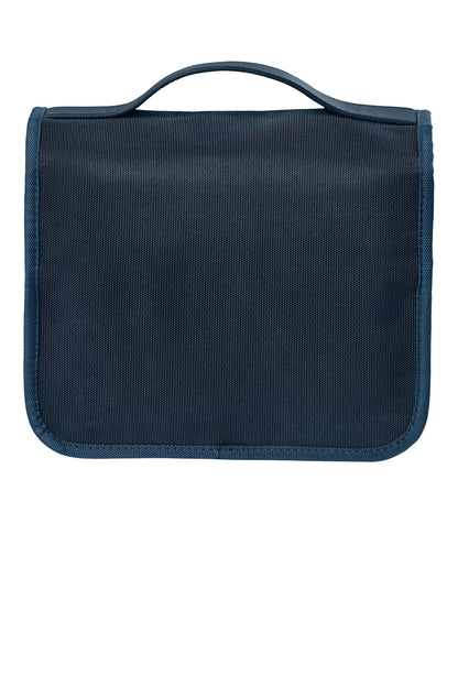 Rear View of NavyBlazer Brooks Brothers Oxford Small Travel Bag BB18872