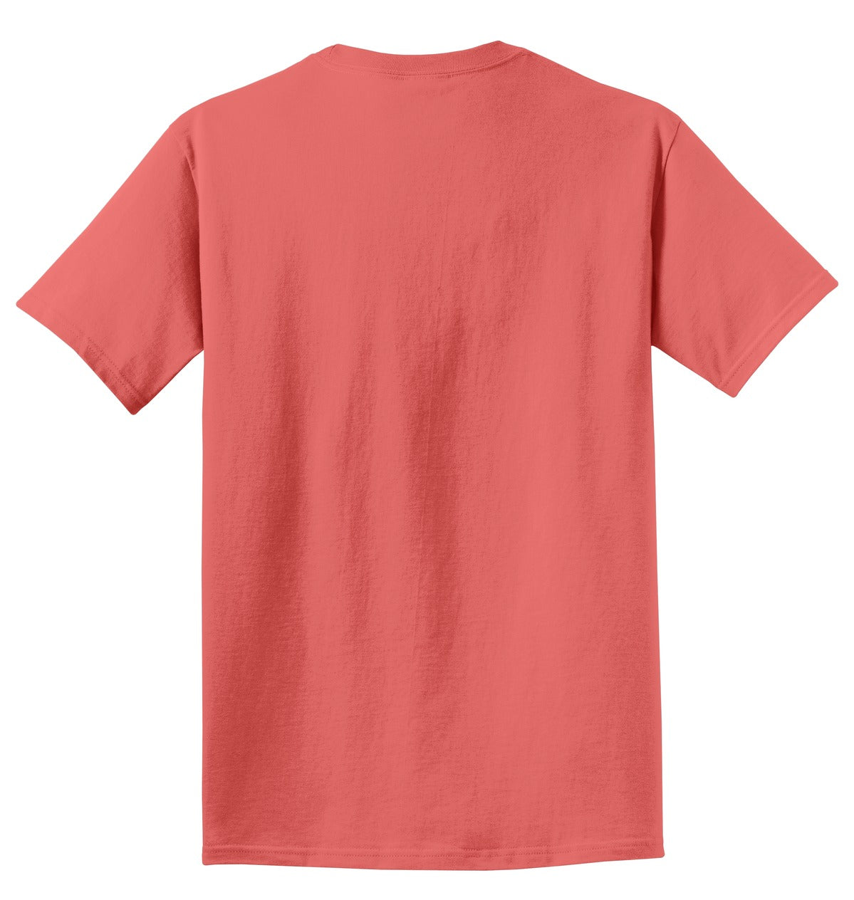 Rear View of Nectar Port & Co Beach Wash Garment-Dyed Tee. PC099