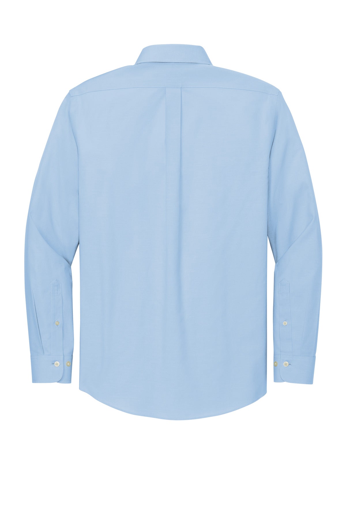 Rear View of NewportBlu Brooks Brothers Tall Wrinkle-Free Stretch Pinpoint Shirt TBB18000