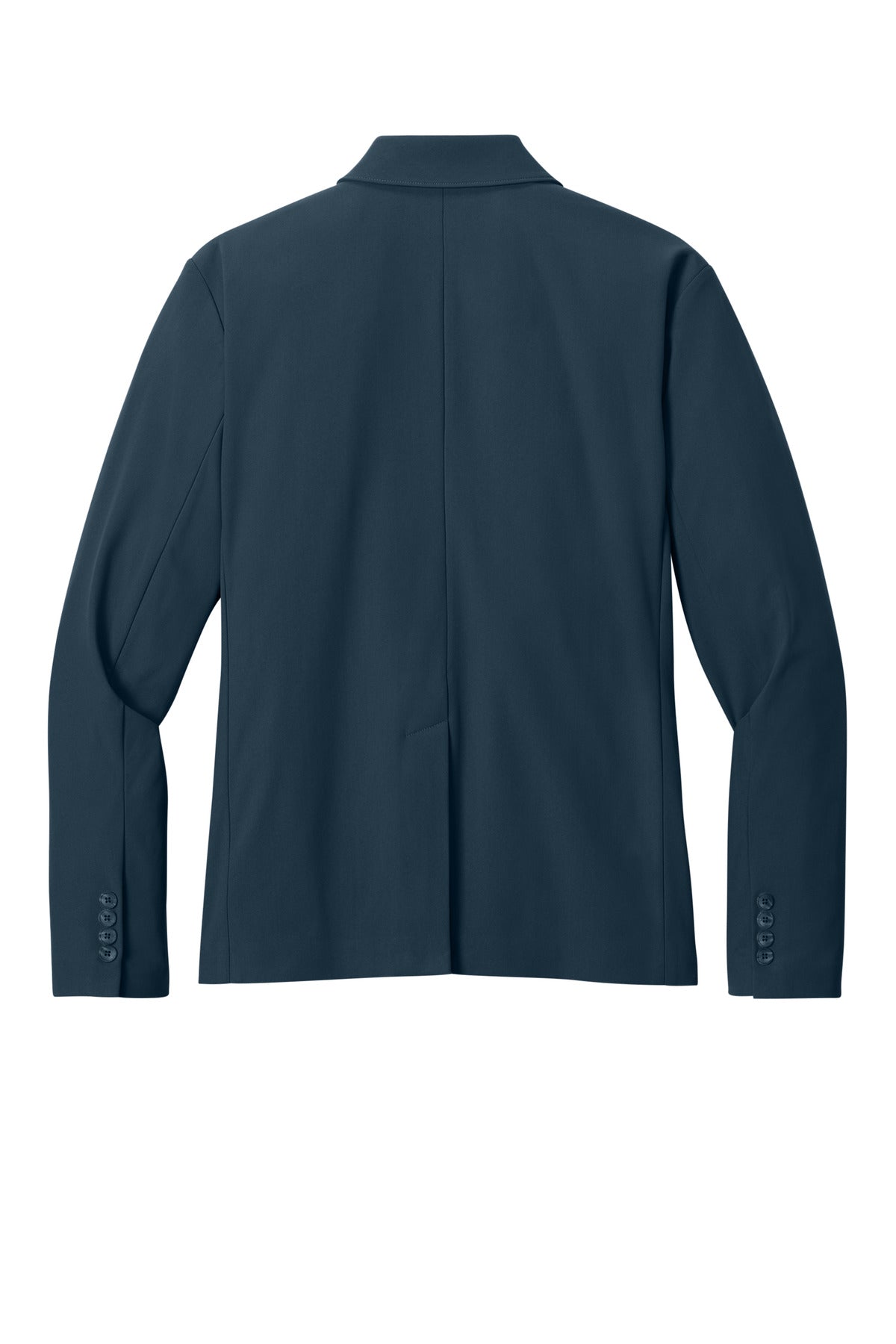Rear View of NightNavy Mercer+Mettle Capital Tech Blazer MM3032
