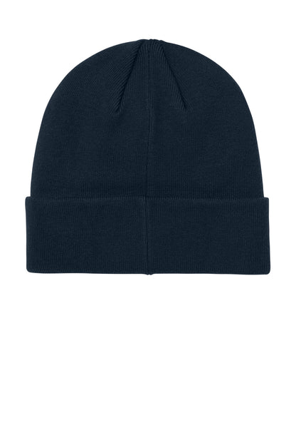 Rear View of NightNavy Mercer+Mettle Soft Blend Beanie MMC150