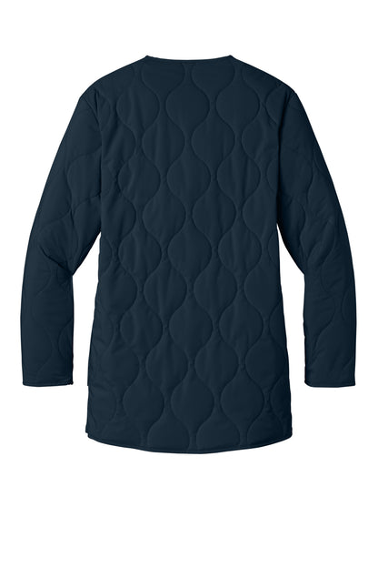 Rear View of NightNavy Mercer+Mettle Women's Quilted Liner Jacket MM7203