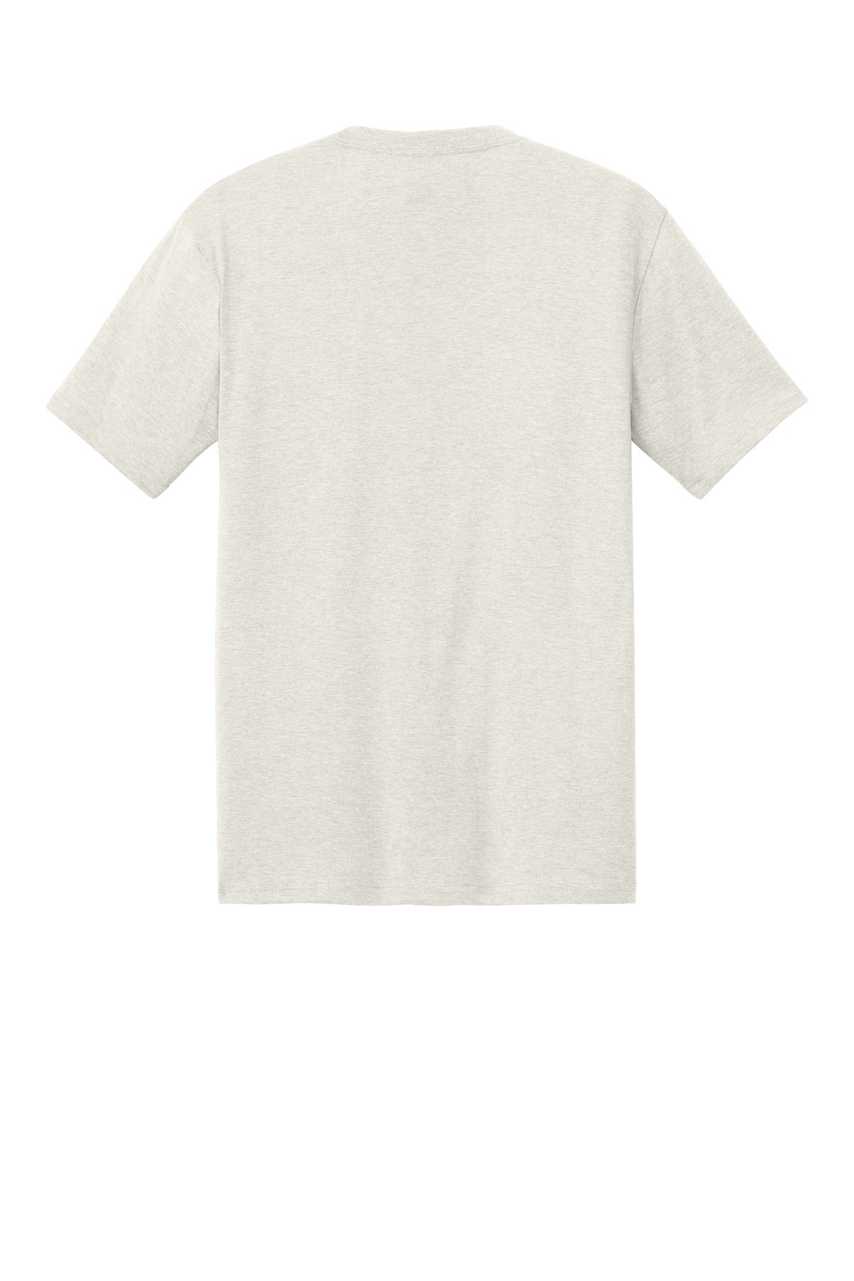 Rear View of OatHthr District Perfect Tri Tee. DM130