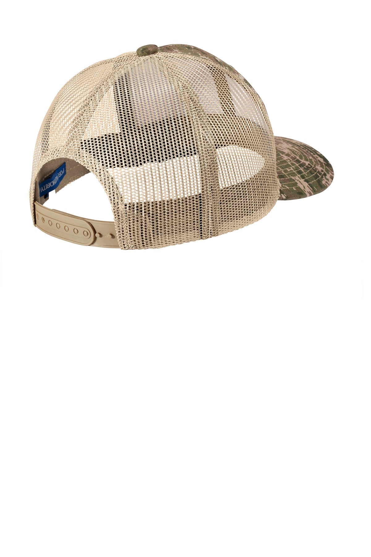 Rear View of ODGDg/CyBr Port Authority Digi Camo Snapback Trucker Cap C404