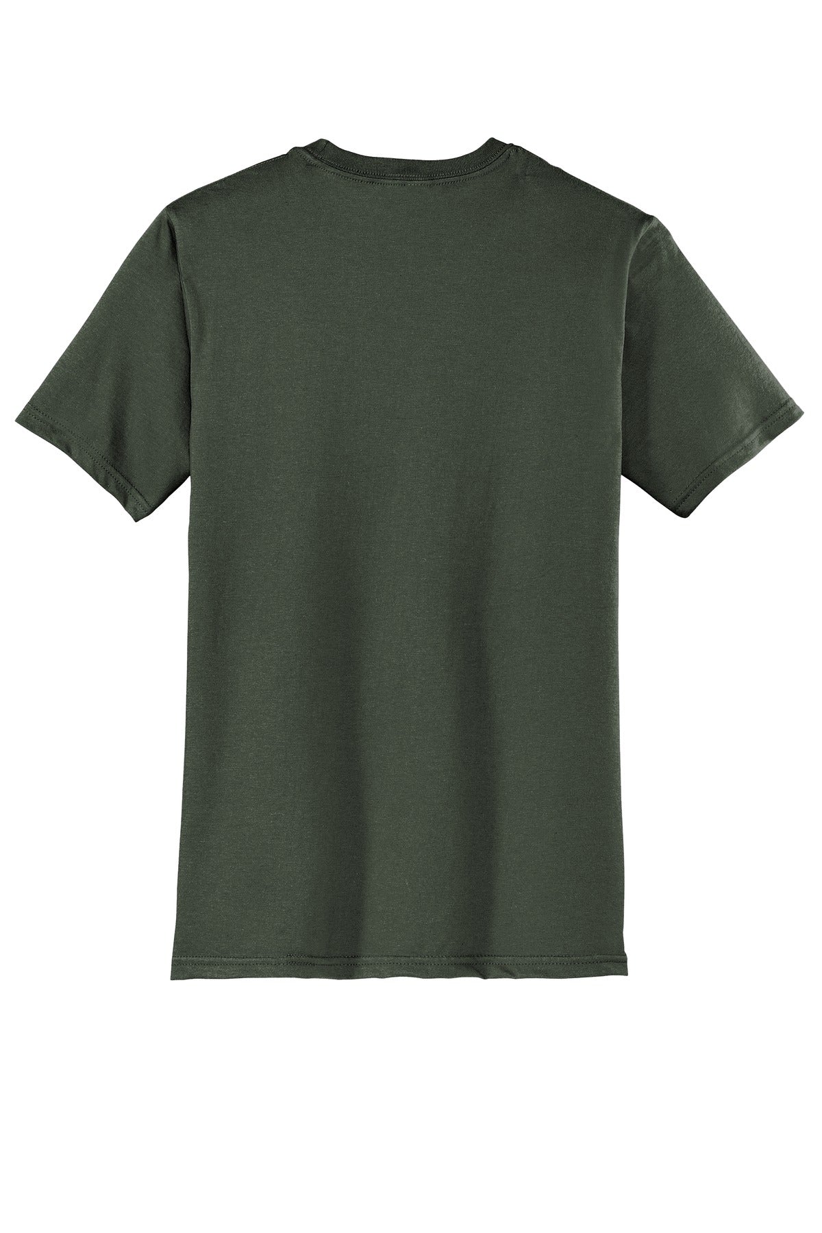 Rear View of Olive District Very Important Tee . DT6000
