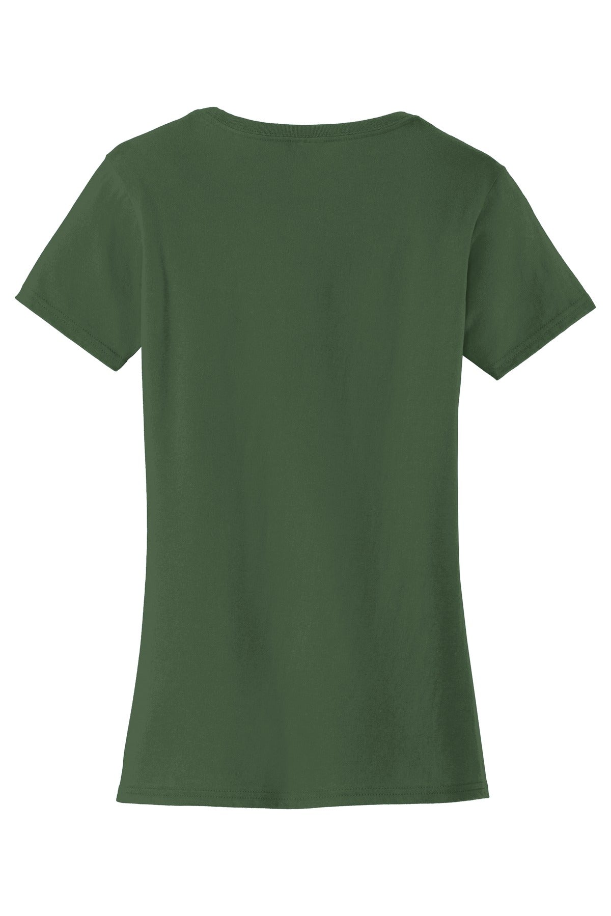 Rear View of Olive Port & Co Women's Fan Favorite Tee. LPC450