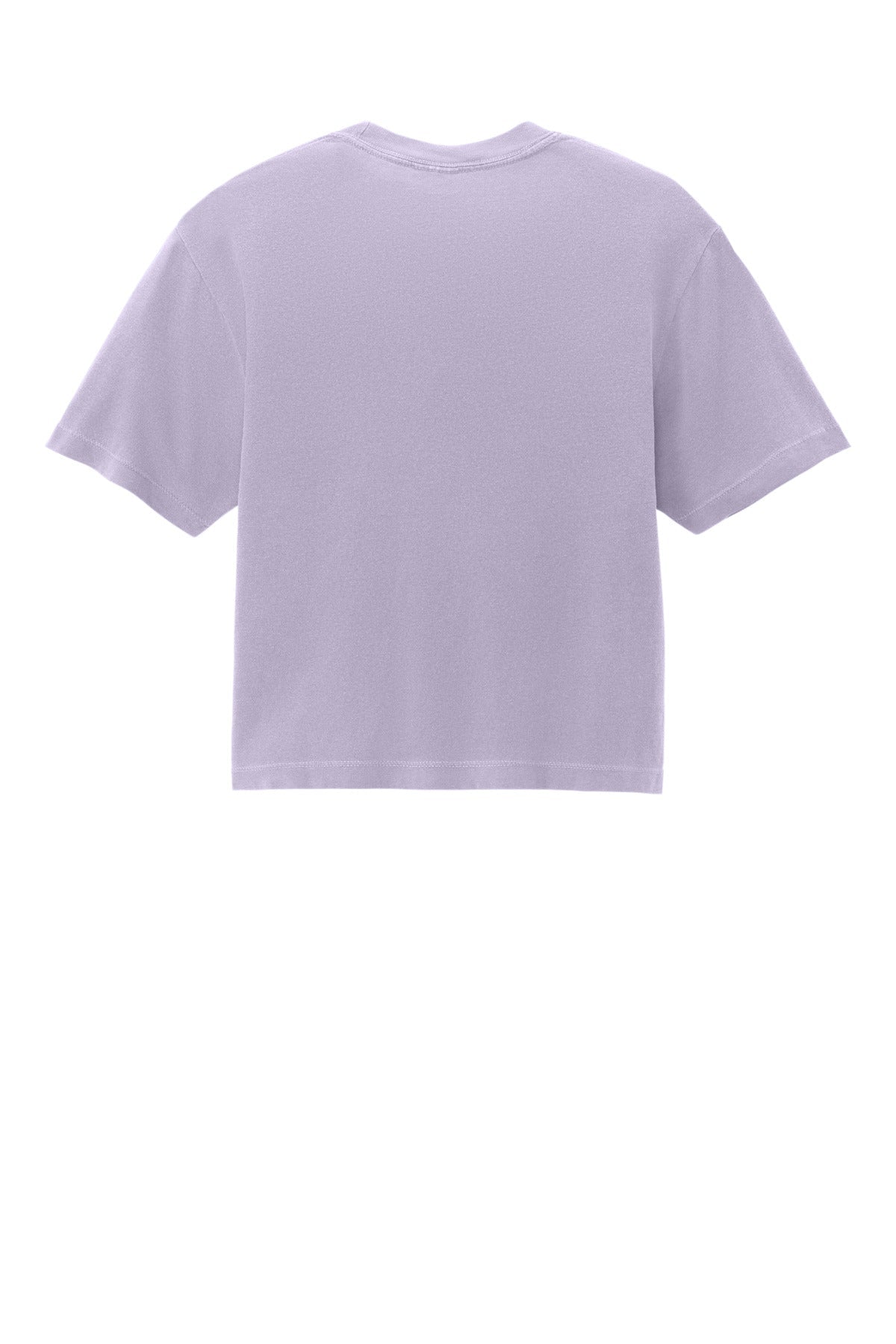 Rear View of Orchid Comfort Colors Women's Heavyweight Boxy Tee 3023CL